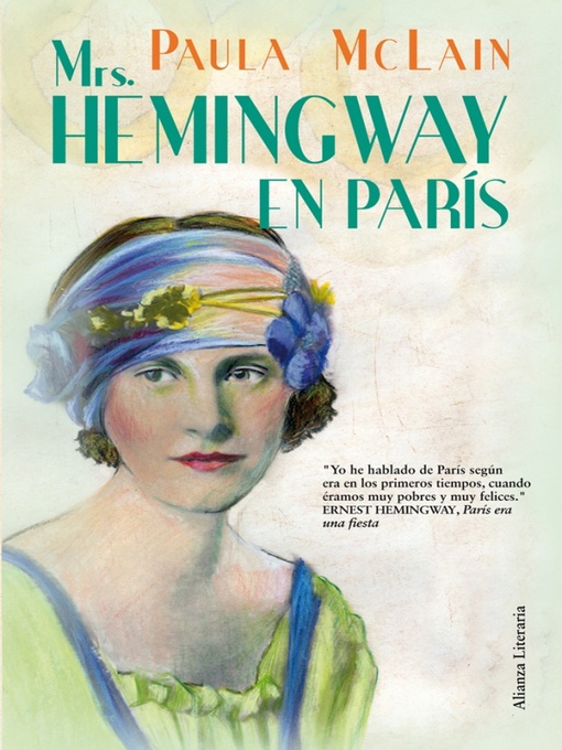 Title details for Mrs. Hemingway en París by Paula McLain - Available
